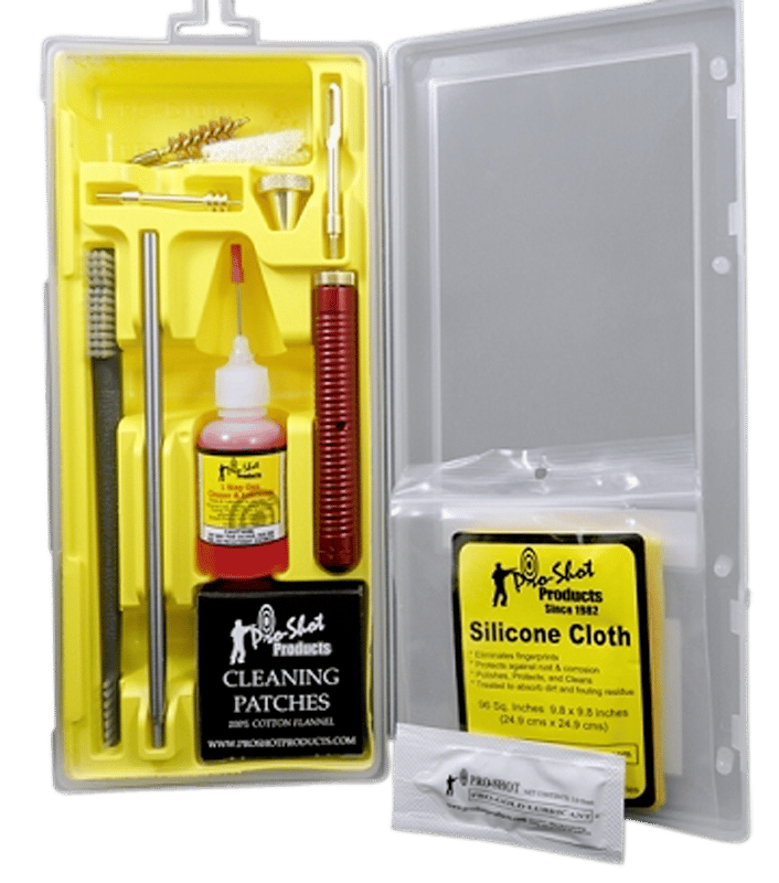 Pro-Shot P4010KIT Classic Box Kit .40/ 10mm Pistol/Yellow Plastic Case