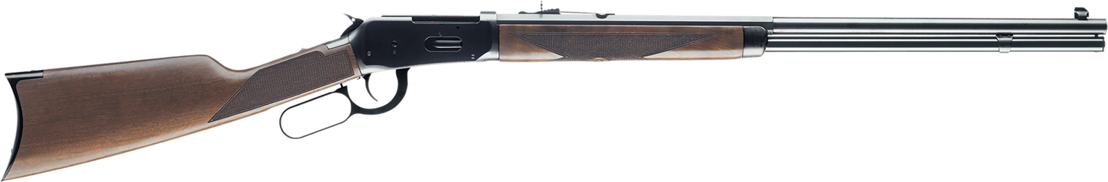 Winchester Guns 534178117 Model 94 Sporter 38-55 Win Caliber with 8+1 Capacity, 24" Barrel, Brushed Polish Blued Metal Finish & Satin Black Walnut Fixed Straight Grip Stock Right Hand (Full Size)