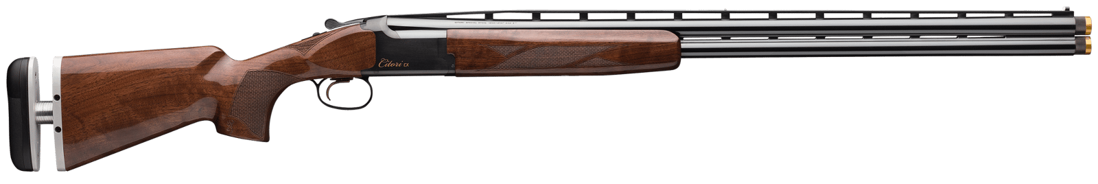 Browning 018179326 Citori CX Micro 12 Gauge 30" Barrel 3" 2rd, Blued Steel Barrels & Gold Accented Receiver, American Black Walnut Stock With Graco Butt Pad Plate For Adjustable LOP (Compact)