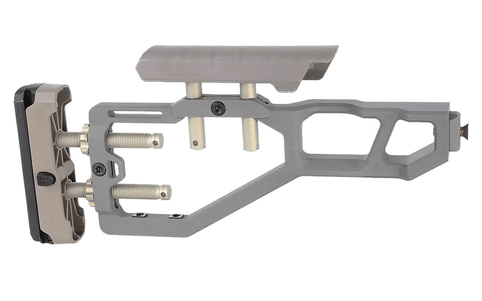 Q LLC ACCFIXSTOCKGRAY  Stock Assembly Gray Fits AR-Platform