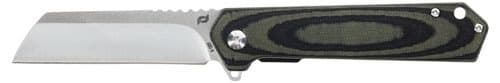 SCHRADE KNIFE LATERAL FOLDER 3.25" AUS-10 OD GREEN/LAM