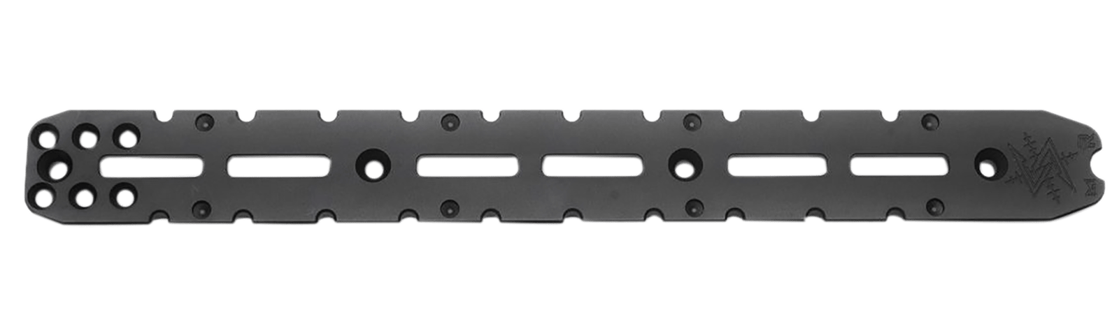Seekins Precision 0011700171-F ARCA Rail 6 Slot M-LOK  Black 6061-T6 Aluminum 13.63" Long