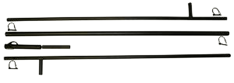 Mojo Outdoors HW2204 Extension Pole  Black Metal 12'
