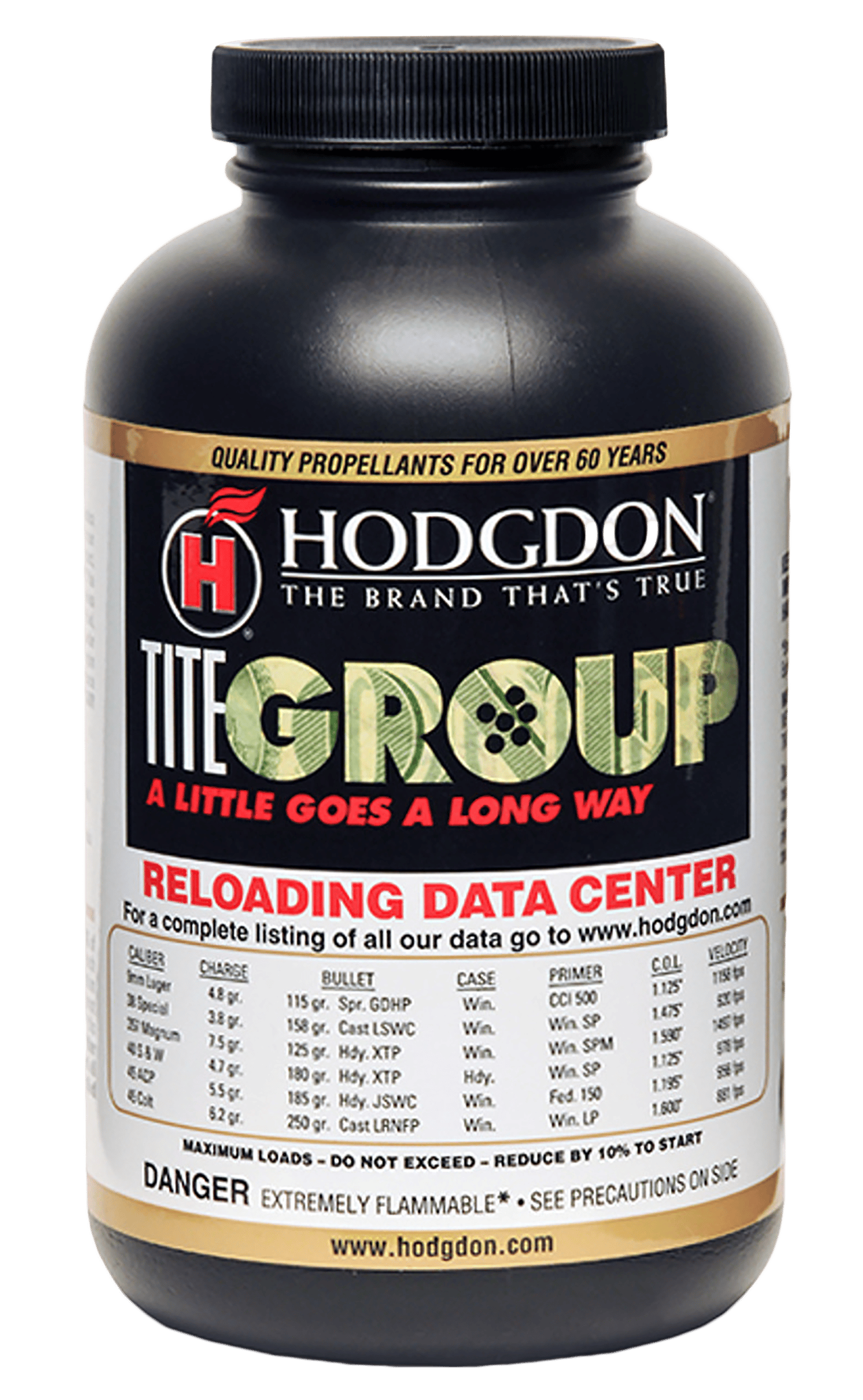 Hodgdon TG1 Titegroup Titegroup Smokeless Powder Multi-Caliber 1 lb