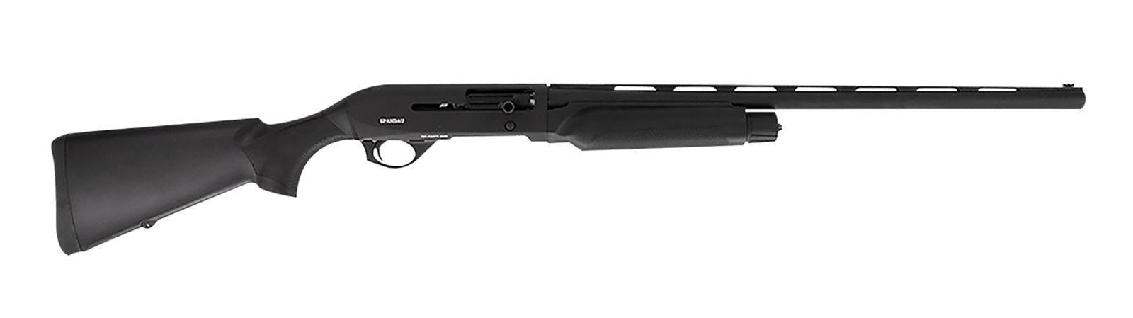 Spandau Arms 21000185 S2 Field 12 Gauge Semi-Auto 3" 3- 2.75" Shells 24" Black Vent Rib Barrel, Black Drilled & Tapped Receiver, Fixed Black Polymer Stock, Benelli Choke Tube System