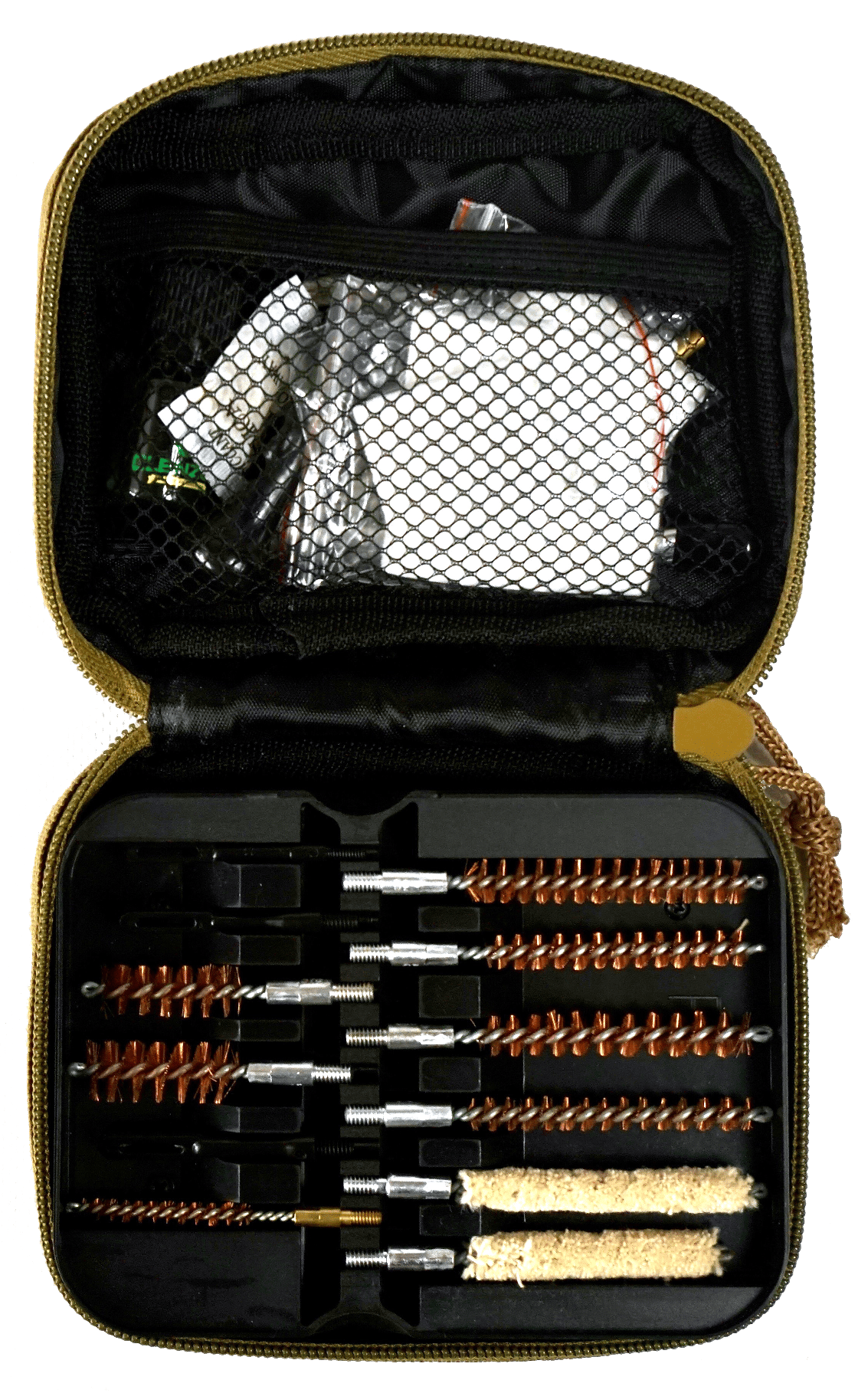 Clenzoil 2830 Field & Range Cleaning Kit Multi-Caliber Rifle/21 Pieces Tan