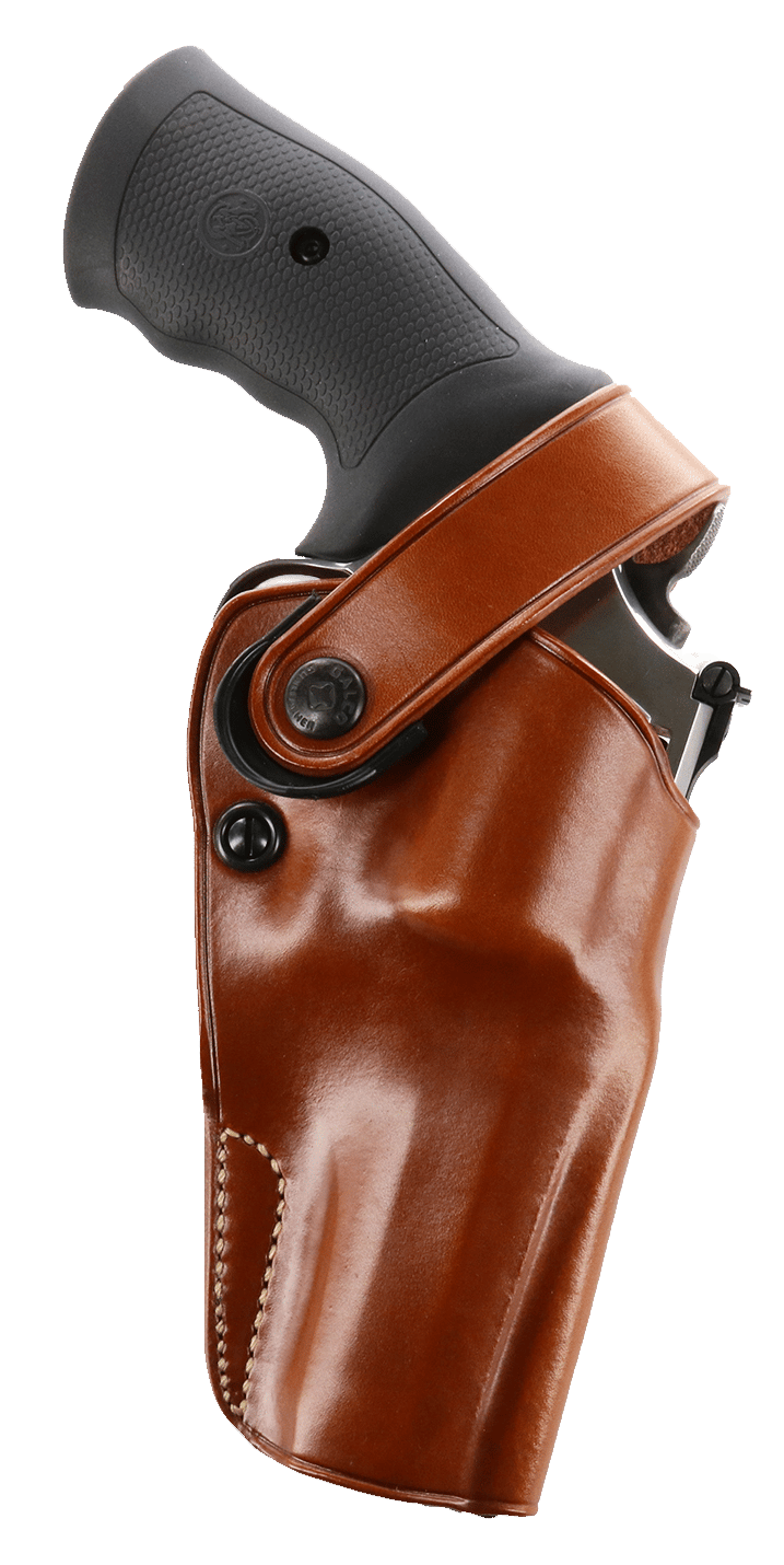 Galco DAO308 DAO  OWB Tan Leather Belt Slide Fits S&W Governor Right Hand