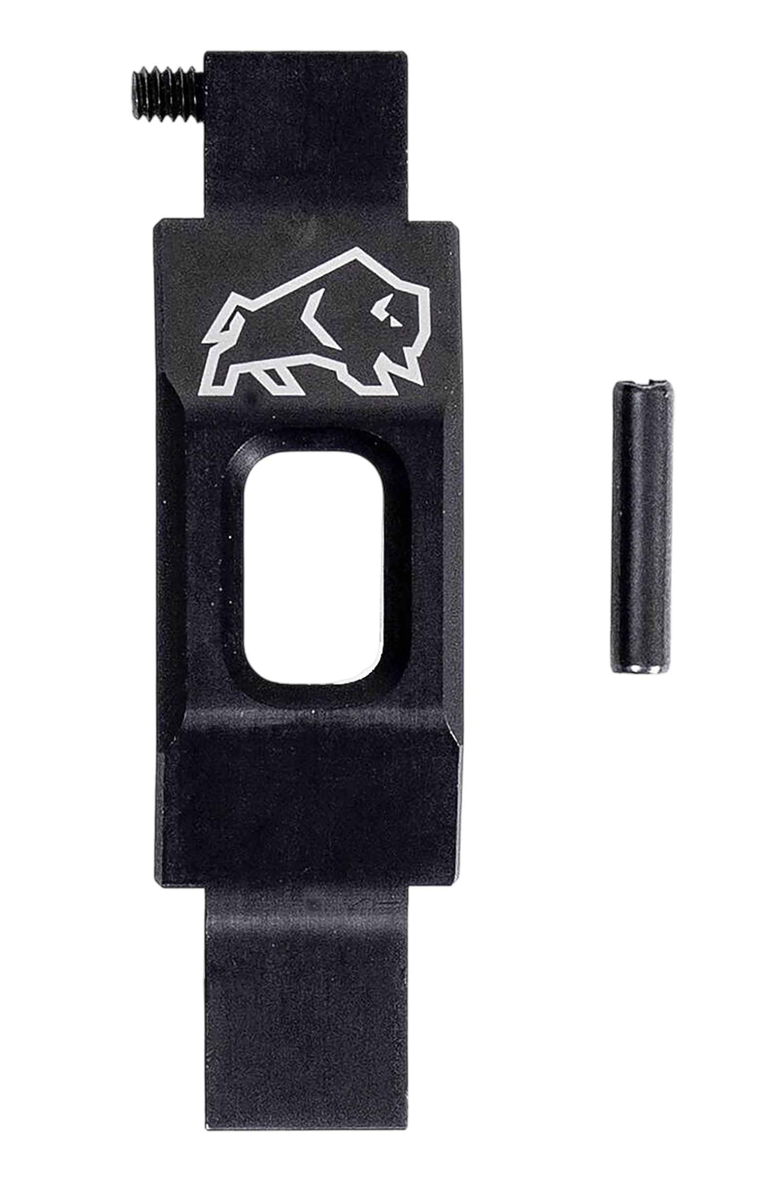 Tapco TAP22064  Trigger Guard Straight Black Aluminum For AR-15