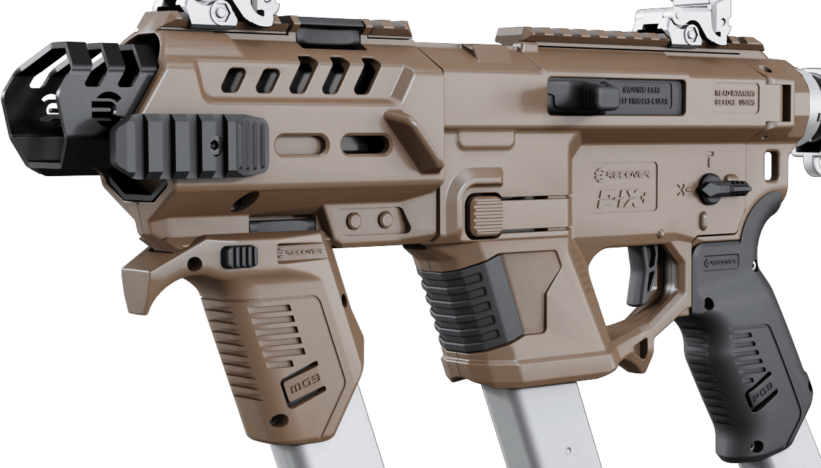 Recover Tactical PIXPMG02 P-IX+MG  PG9 SR20 Metal Front Guard Tan