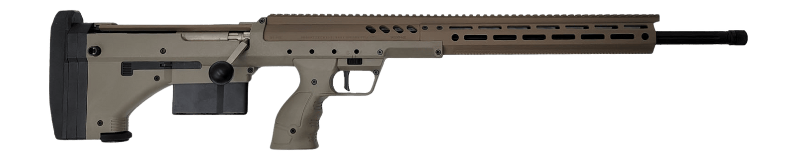 Desert Tech SRSRFMD26RFF SRS M2 6.5 Creedmoor 6+1 26" Black Threaded Barrel, Flat Dark Earth Anodized Aluminum Receiver w/Picatinny Rail, M-LOK & Area 419 ARCA Lock Rail Handguard, Flat Dark Earth Cha