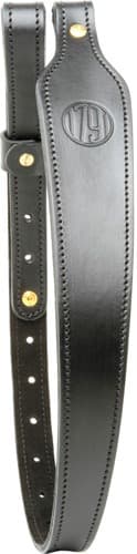 1791 PREMIUM RIFLE SLING WITH SUEDE BACKING ADJ 31-36" BLACK