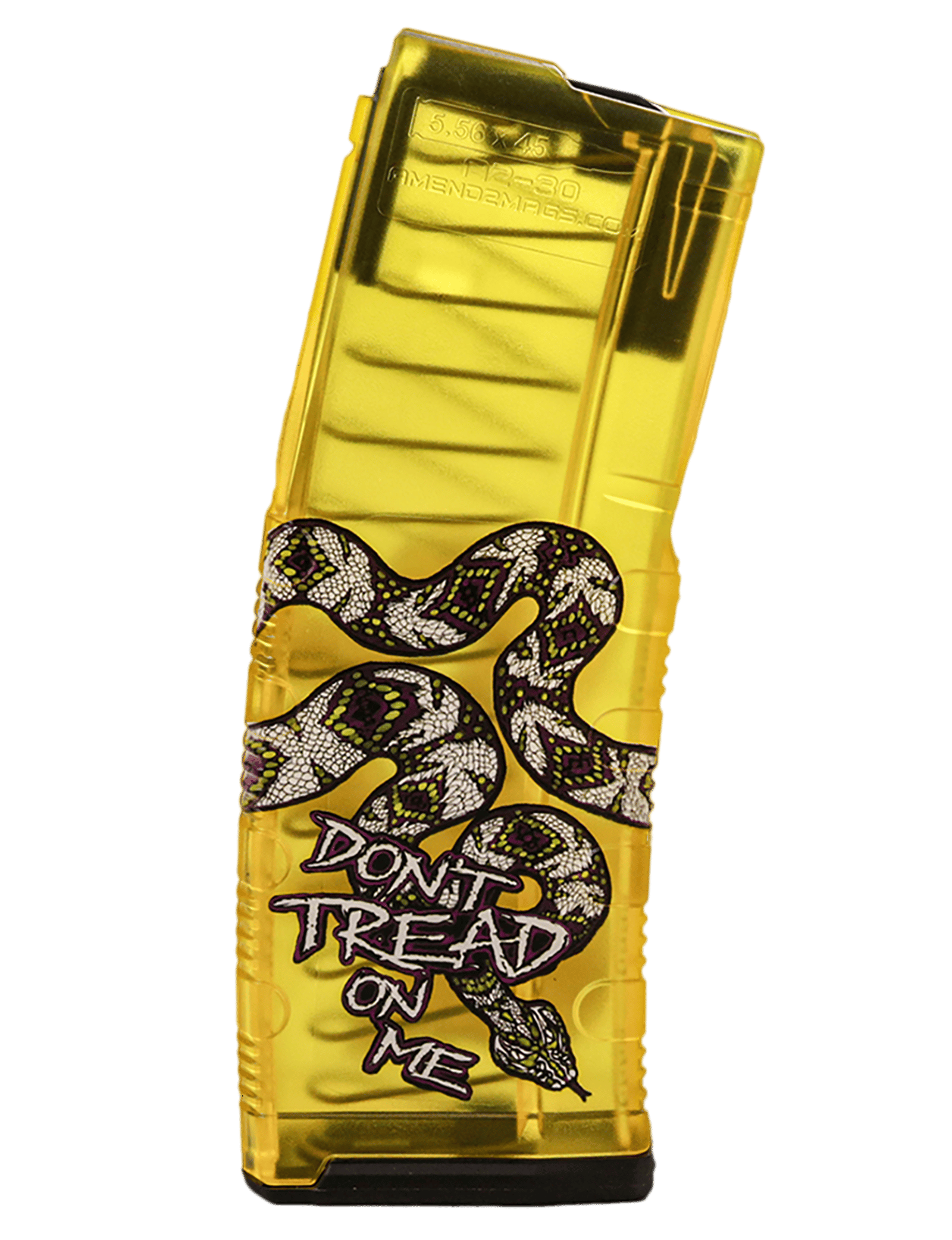 Amend2 556MODCDTOM30 MOD-C  30rd 5.56 NATO Fits AR-15 Yellow Polymer