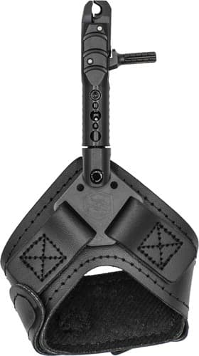 SCOTT RELEASE ASPEN SINGLE JAW BLACK LEATHER BUCKLE STRAP