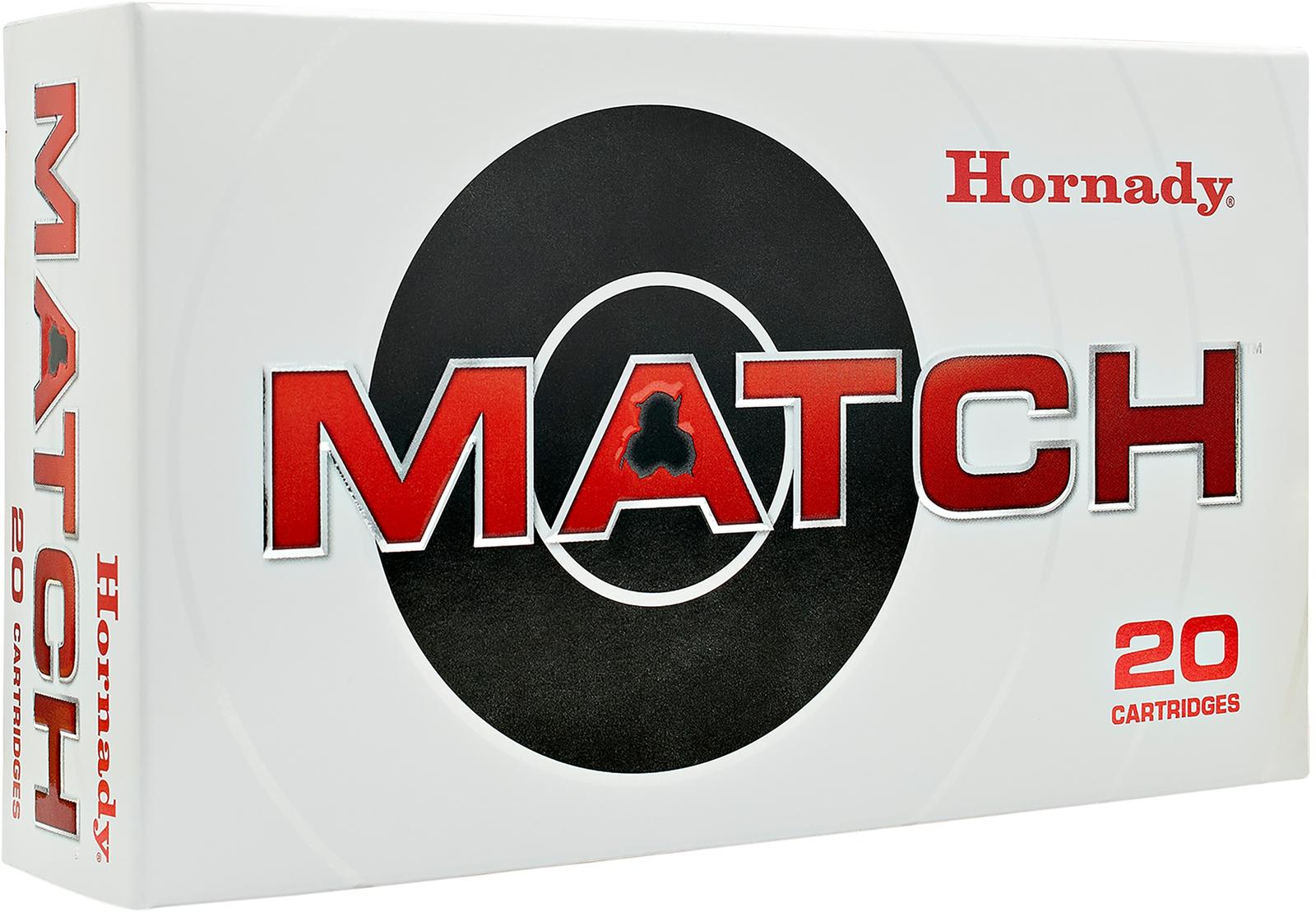Hornady 8105 Match  308Win 178gr Boat Tail Hollow Point 20 Per Box/10 Case