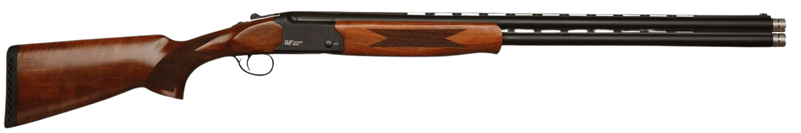 Gforce Arms GF5B41028 GF5 Filthy Pheasant Full Size 410 Gauge Break Open 3" 2rd 28" Black Over/Under Vent Rib Barrel, Black Aluminum Receiver, Fixed Turkish Walnut Stock, 5 Chokes