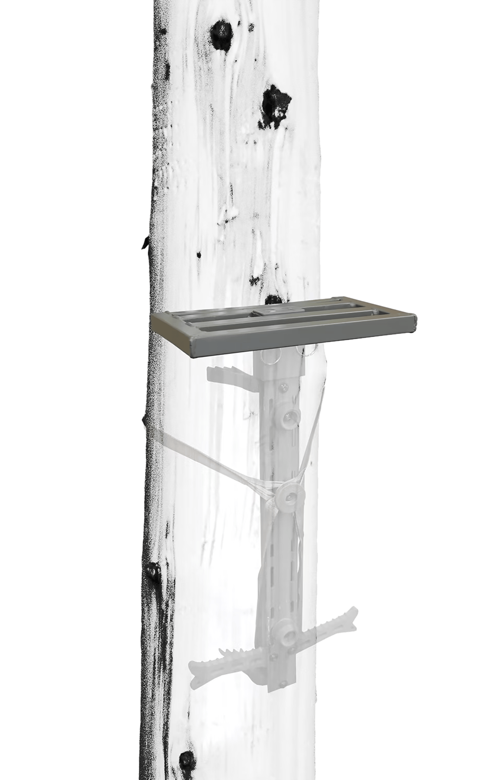 Hawk HWKHHSP Helium HSP Platform Gray Aluminum 10" x 6"