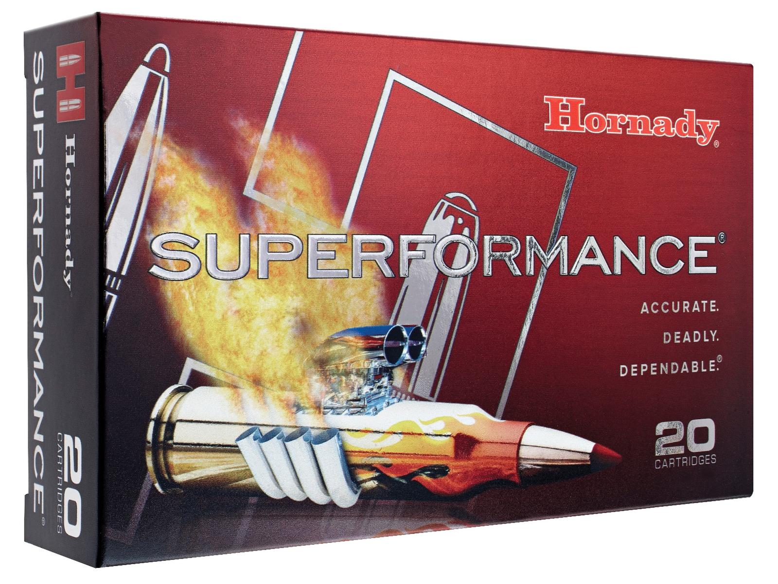 Hornady 80573 Superformance  7mm-08Rem 139gr Super Shock Tip 20 Per Box/10 Case