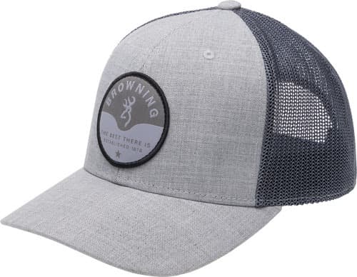 BROWNING CAP COOLEY SNAP BACK HEATHER GRAY OSFM*
