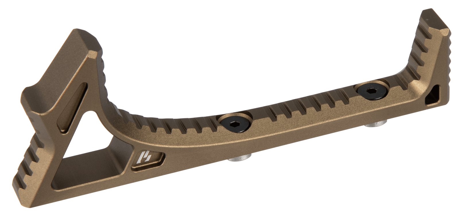 Strike LINKCFGFDE Link Curved ForeGrip AR-Platform Flat Dark Earth Aluminum