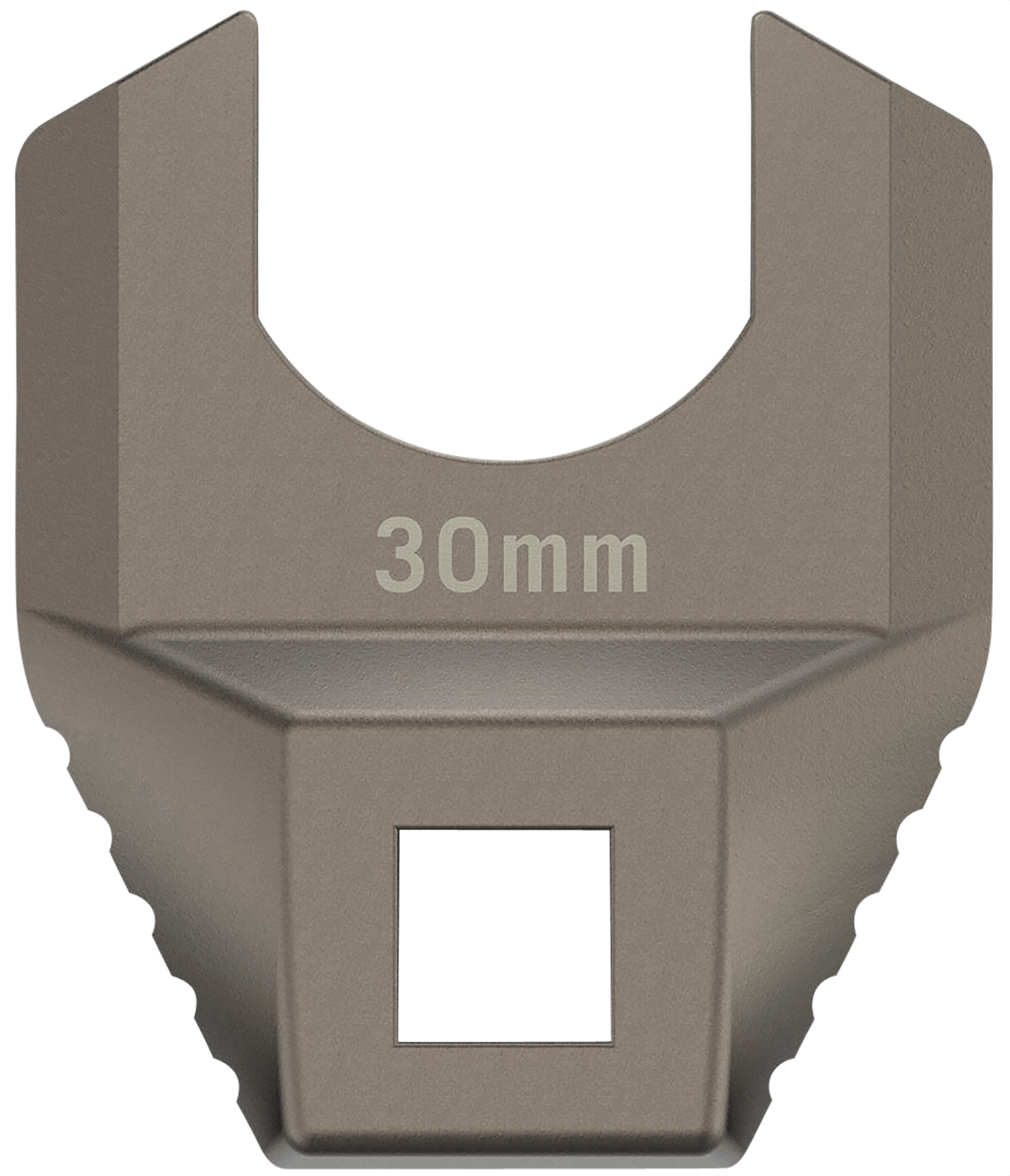 Real Avid AVMF30BNW Master -Fit Barrell Nut Wrench 30MM Titanium Titanium/Stainless Steel AR-Platform Free-Float Handle