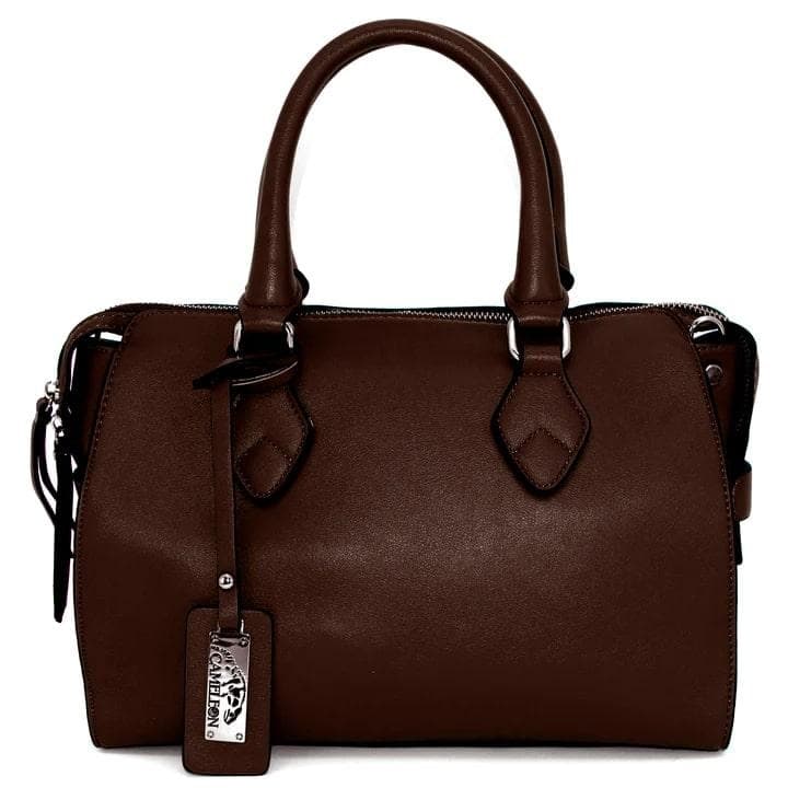 Cameleon Bella Concealed Carry Purse Dark Chestnut