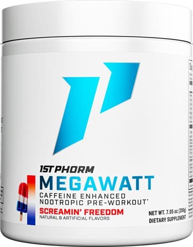 1ST PHORM MEGAWATT PRE WORKOUT SCREAMIN' FREEDOM