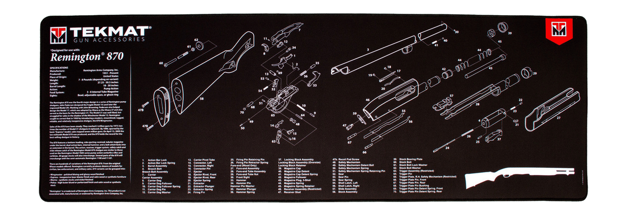 TEKMAT TEK-R44-REM-870      44X15 ULTRA REM 870