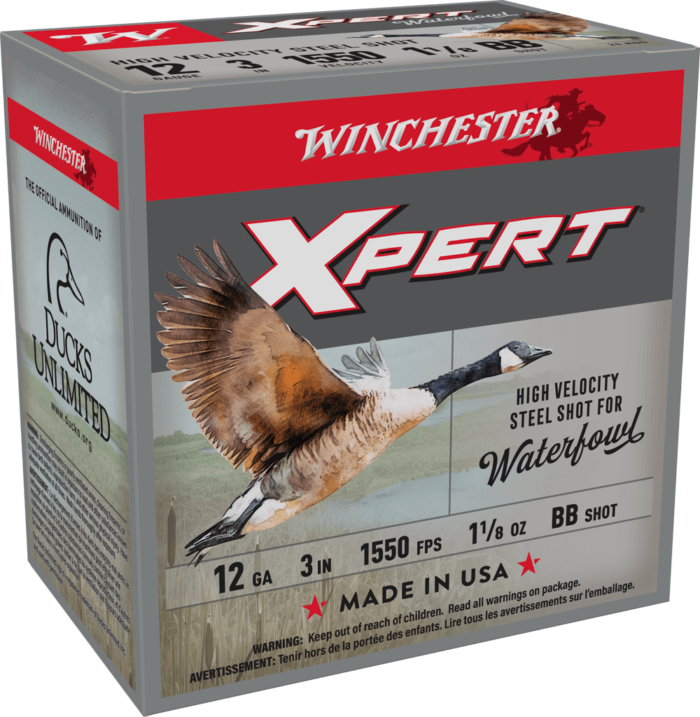 Winchester Ammo WEX123BB Super X Xpert High Velocity 12Gauge 3" 1 1/8oz BBShot 25 Per Box/10 Case
