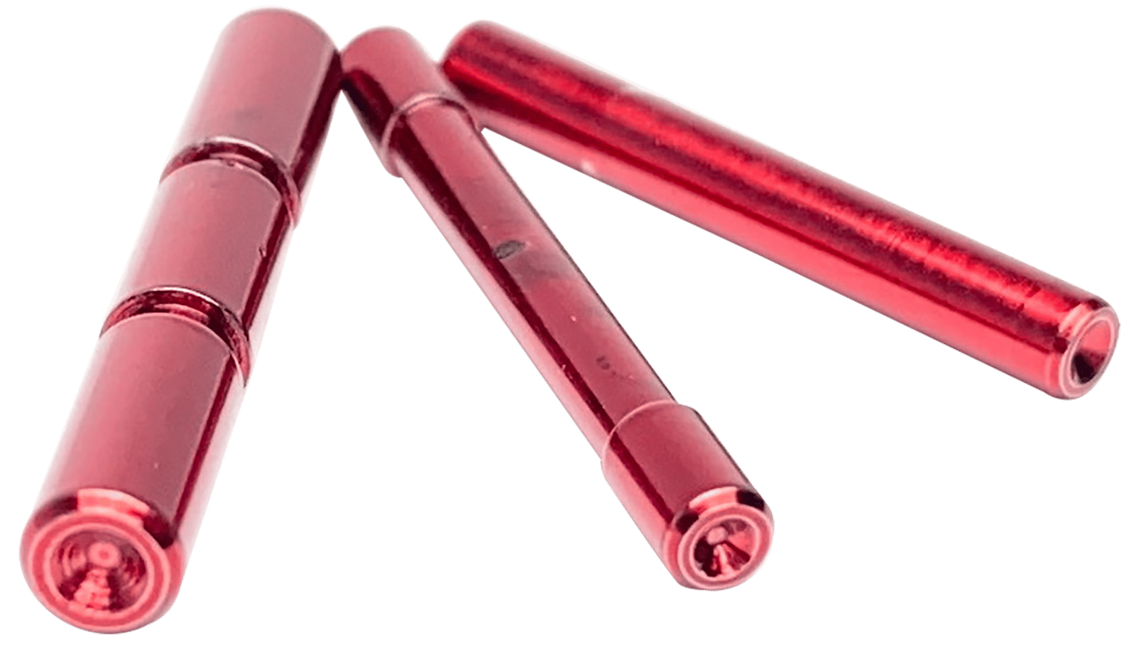 Cross Armory CRGPSRD 3 Pin Set Dimpled Compatible w/Glock Gen1-3 Red Steel