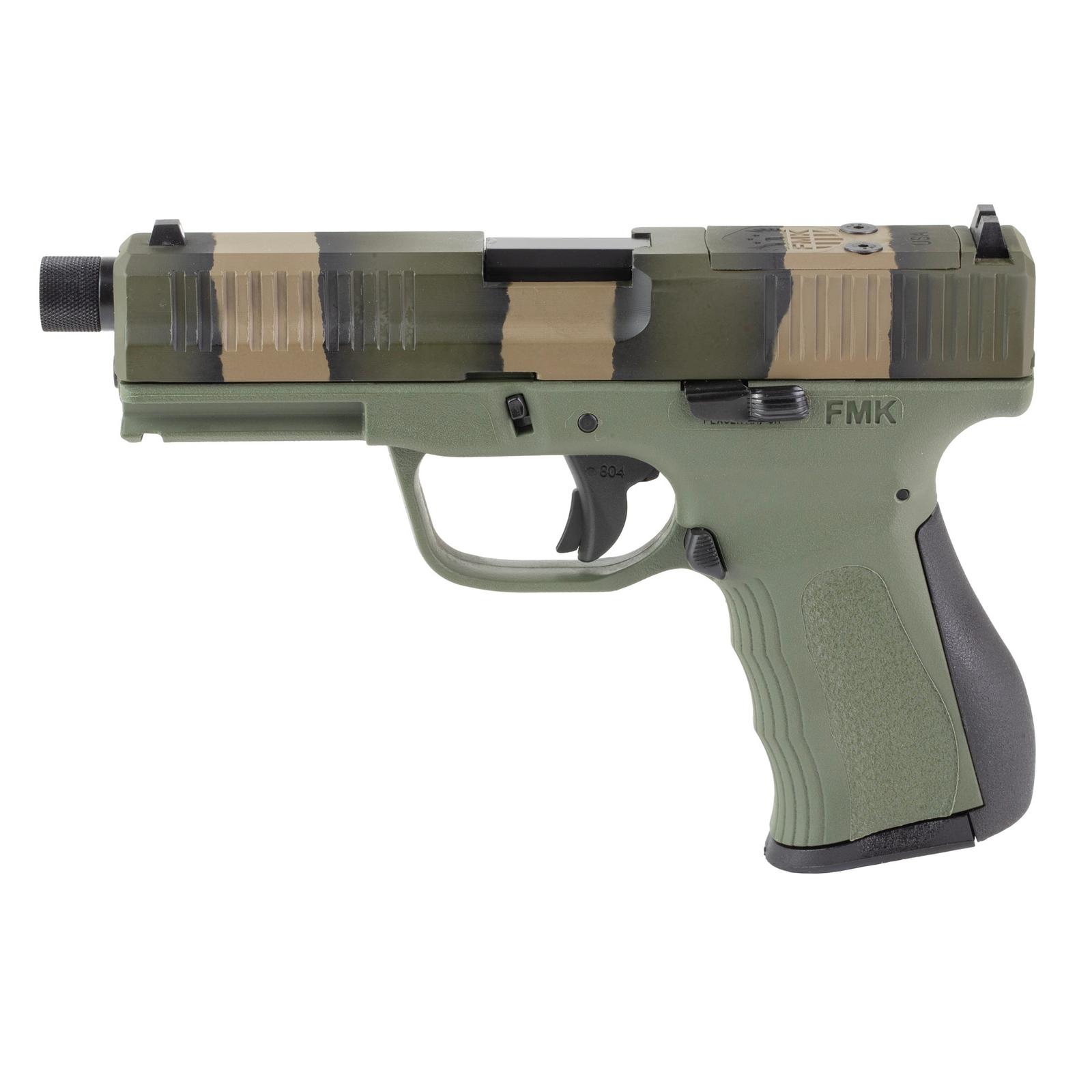 FMK G3 9MM 4.5" 17RD ODG/CAMO TB