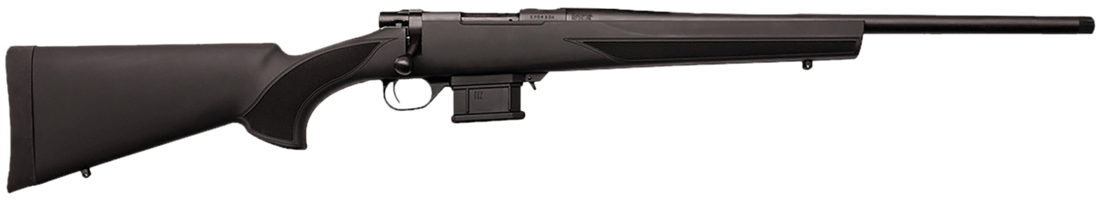Howa HMA6ARCSB M1500 Mini Action 6mm ARC 5+1 22" Black Steel Threaded Barrel, Matte Blue Steel Receiver Drilled & Tapped, Fixed HTI Matte Black Synthetic Stock