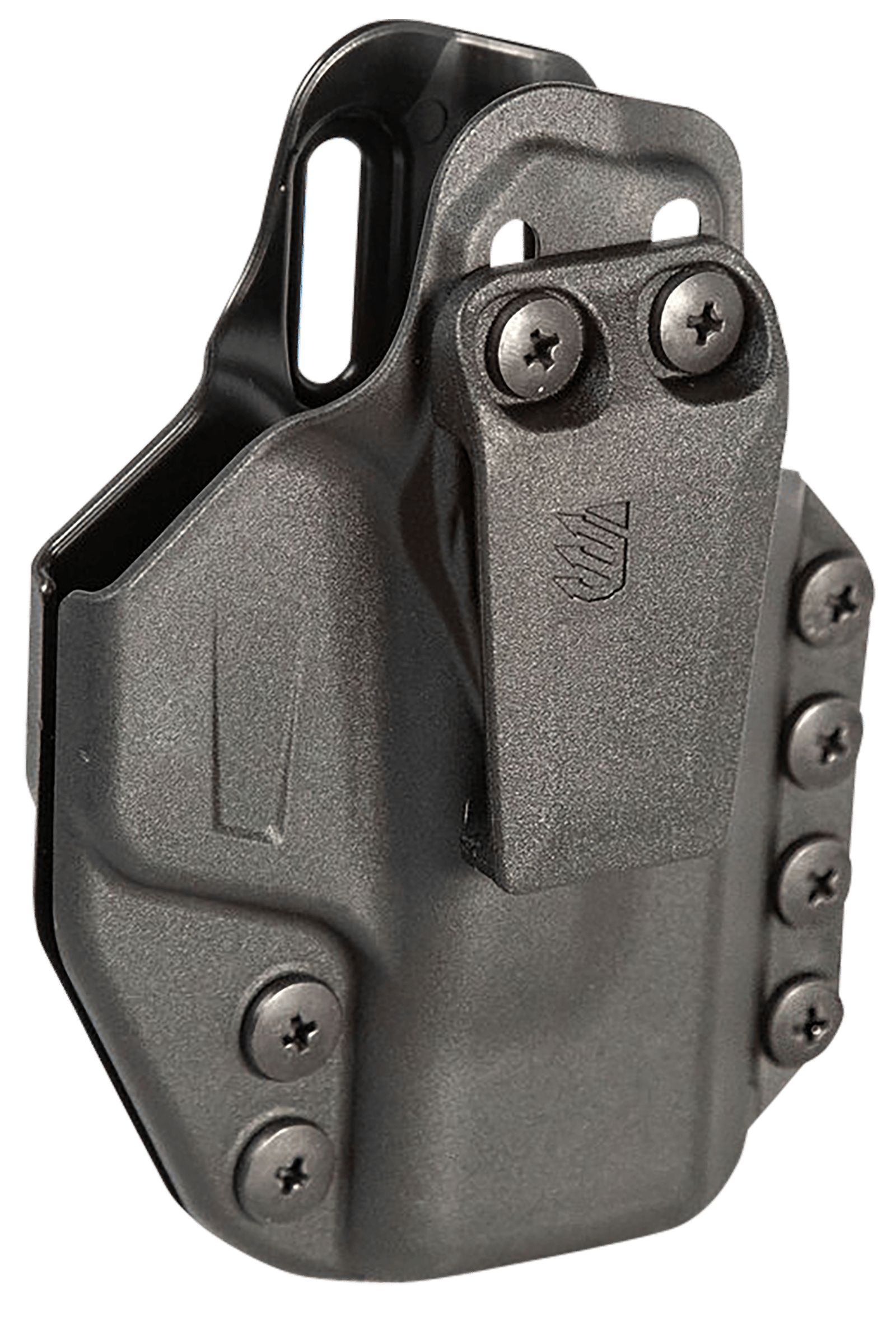 Blackhawk 416076BK Stache  IWB Size 76 Black Polymer Belt Clip Compatible w/Glock 48/S&W Shield EZ9 Ambidextrous