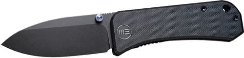 WE KNIFE BANTER 2.9" BLACK G10 /BLACK STONEWASHED S35VN