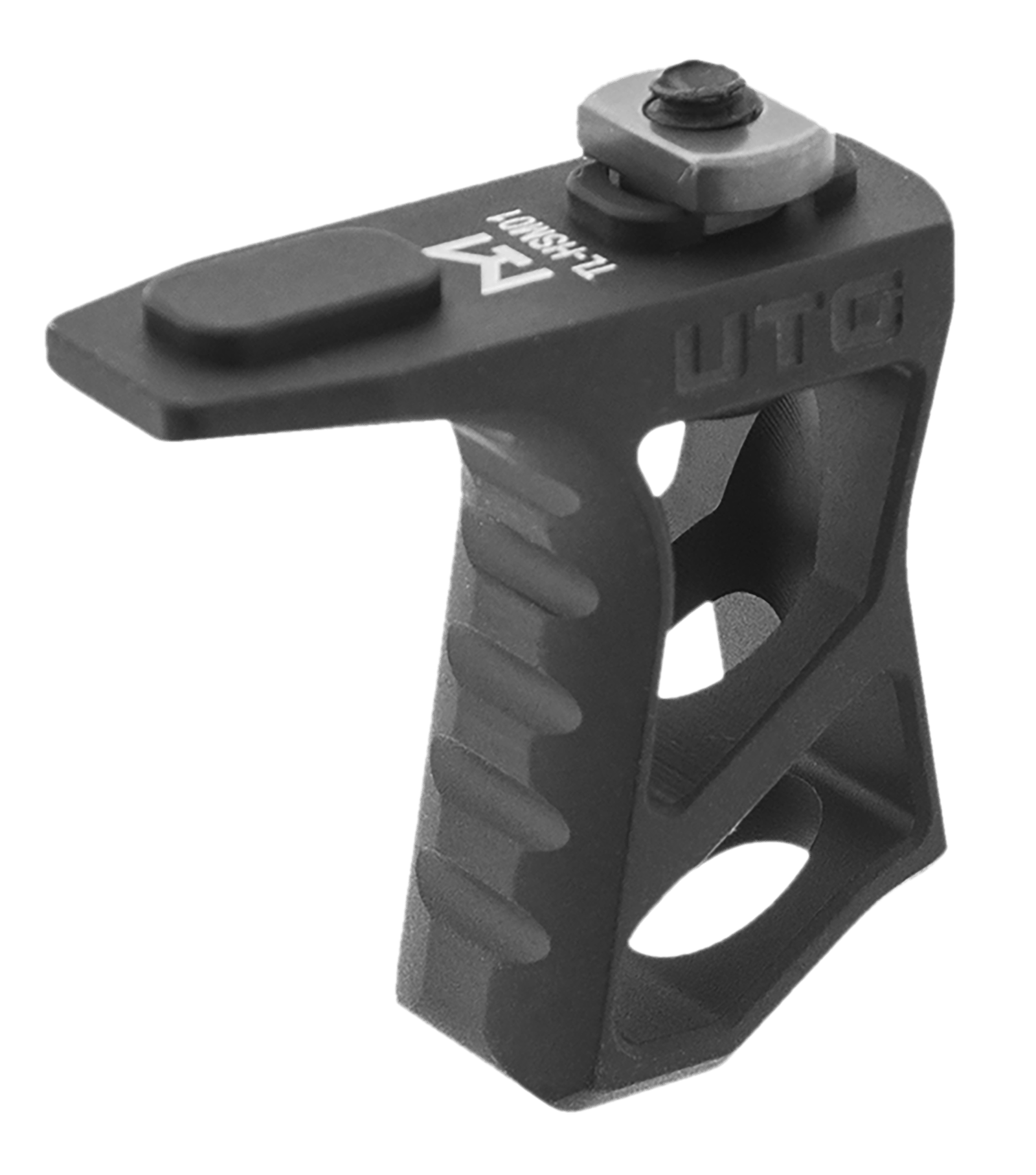 Leapers TLHSM01 Ultra Slim Handstop Black Aluminum