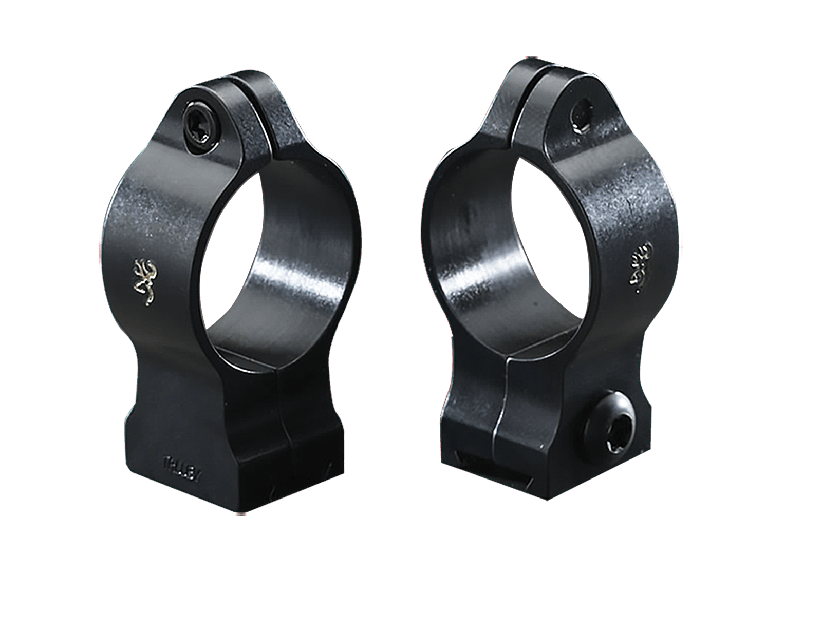 Browning 12345 Scope Rings  Matte Black Browning A-Bolt/BAR/BLR/X-Bolt 1" High