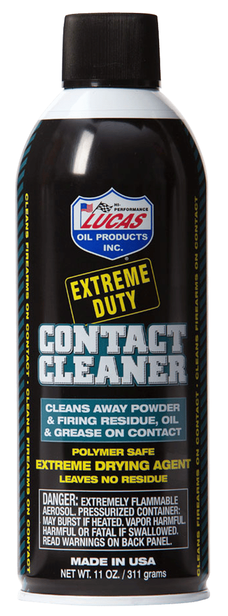 Lucas Oil 10905 Extreme Duty Contact Cleaner Against Grease, Dust, Oil 11 oz Aerosol