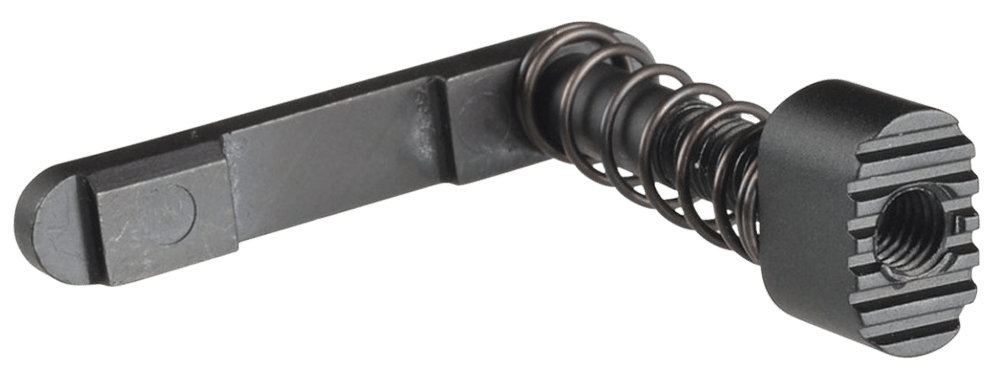 Strike Industries ARSMCBLK Magazine Catch  made of Steel with 6061-T6 Aluminum Release Button & Black Finish for AR-Platform