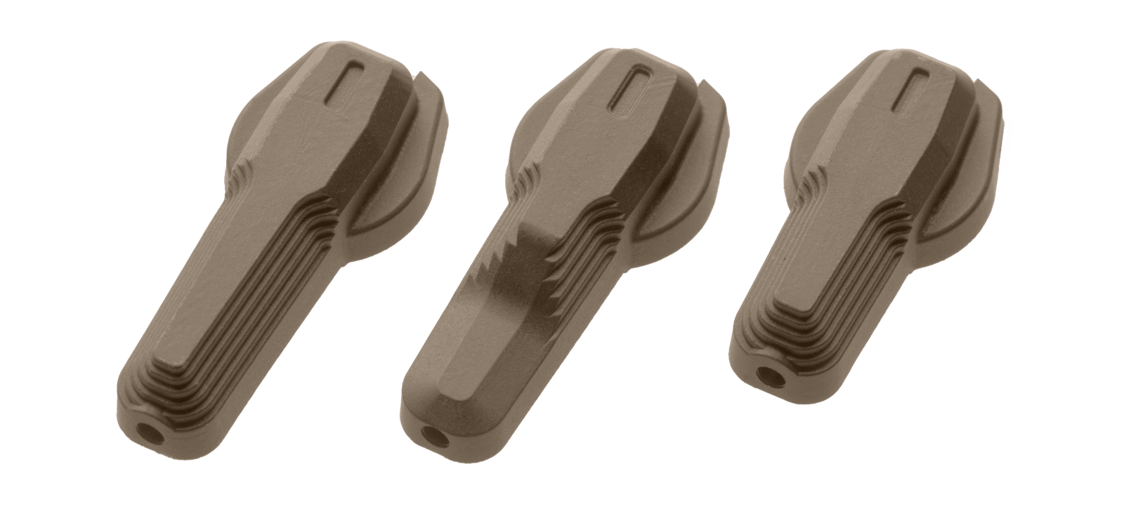 Magpul MAG1254-FDE ESK Safety Selector FDE Polymer/Steel, Ambi 60/90 Degree Options, Fits AR-Platform