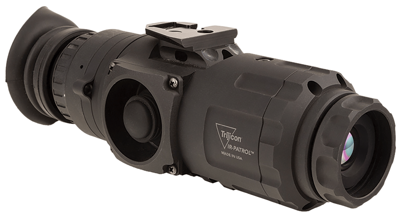 Trijicon EO IRMO250 IR-Patrol IRMO-250 Thermal Hand Held/Mountable Scope Matte Black 1x19mm 640x480, 12 Microns, 60Hz Resolution Zoom 8x