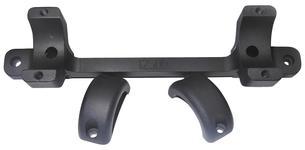 DNZ 12500 Game Reaper Scope Mount/Ring Combo Matte Black 1" Tube, Fits Browning A-Bolt/A-Bolt II Long Action Rifle, High Rings