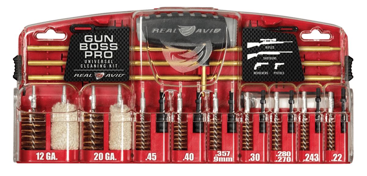 Real Avid AVGBPROU Gun Boss Pro Universal Cleaning Kit 23 Pieces