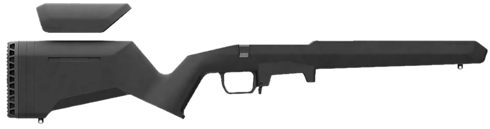 Magpul MAG1422-BLK  Stock Black Fits Remington 700 Short Action