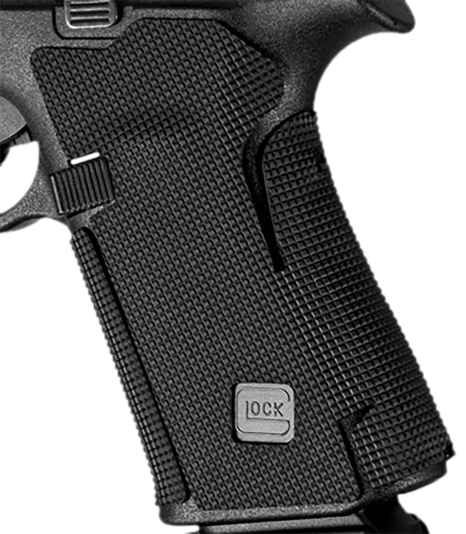 Hogue 18268 Wrapter  Black Rubber Fits Glock 43x/48
