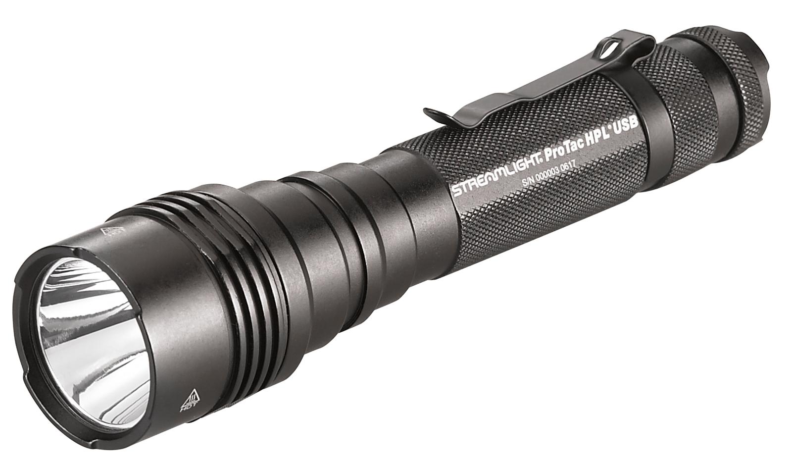 Streamlight 88076 ProTac HPL USB Flashlight  Black Anodized 65/400/1000 Lumens White LED