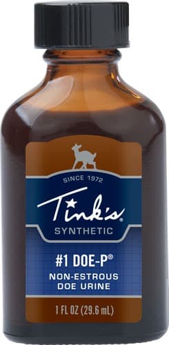 TINKS DEER LURE #1 DOE-P NON ESTRUS SYNTHETIC 1FL OZ BOTTLE