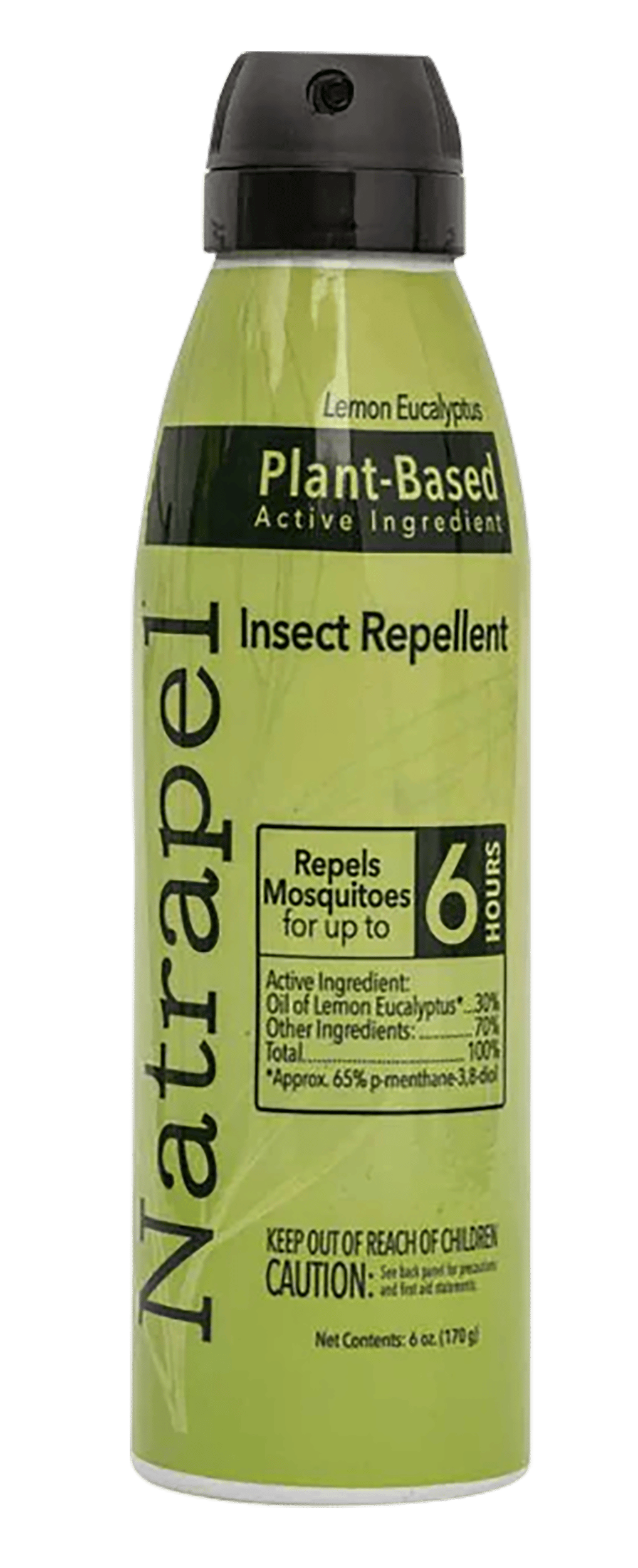 Natrapel 00066865 Lemon Eucalyptus  6 oz Aerosol Repels Ticks Effective Up to 6 hrs