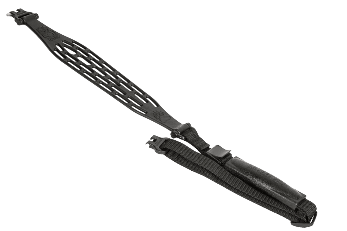 Limbsaver 12190 Kodiak-Air Sling Black NAVCOM Rubber w/ 2" W & Adjustable Design for Rifles