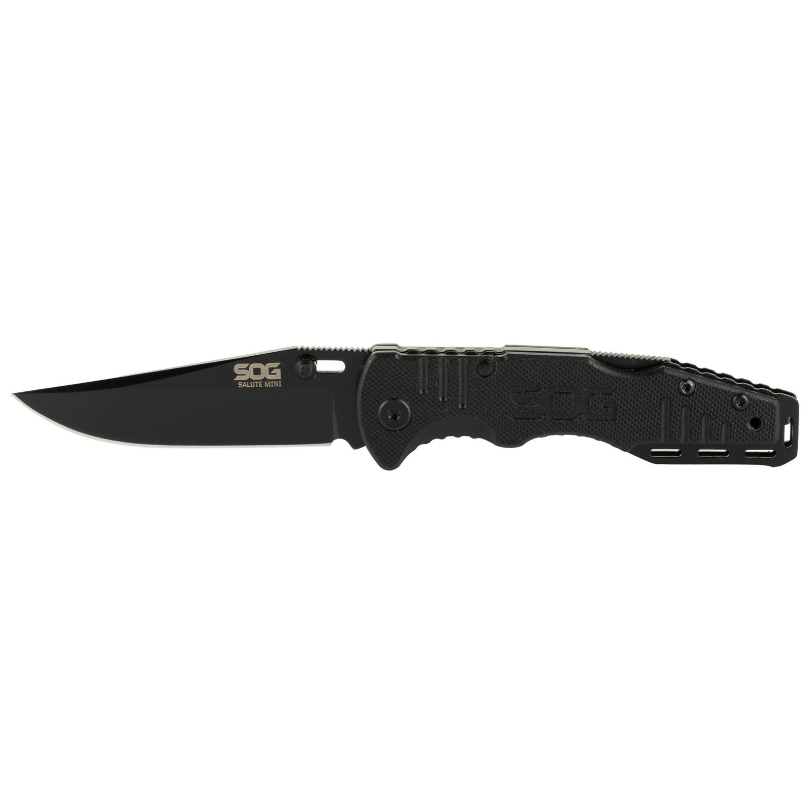 SOG SALUTE MINI 3.1" BLACK OXIDE