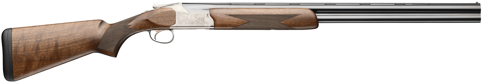 Browning 0183463005 Citori 825  12 Gauge Break Open 3" 2rd 26" Polished Blued Over/Under Vent Rib Barrel, Silver Nitride Stainless Steel Receiver, Fixed Black Walnut Stock