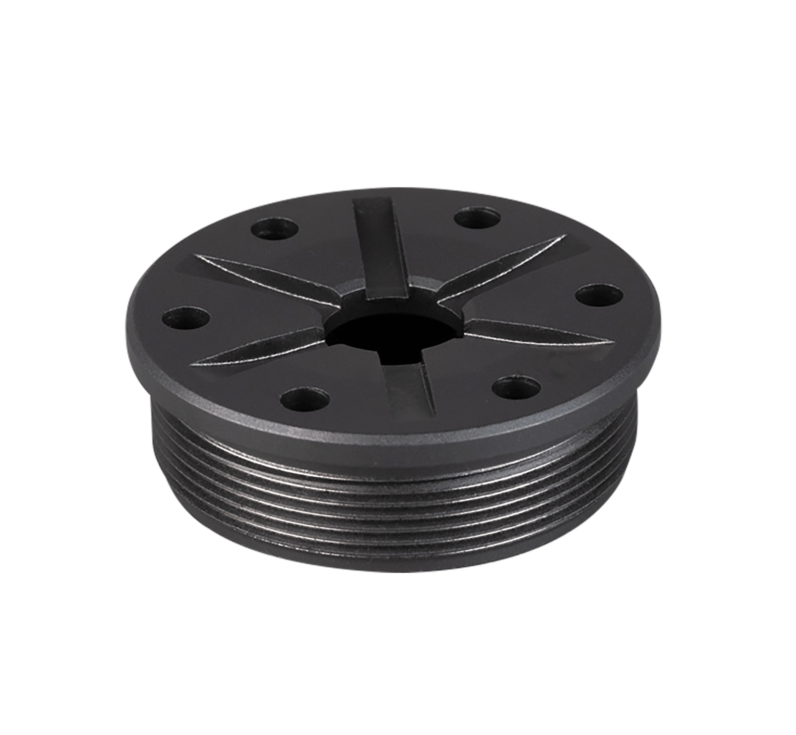SilencerCo AC5124 Bravo Front Cap 30 Cal Fits Matte Black